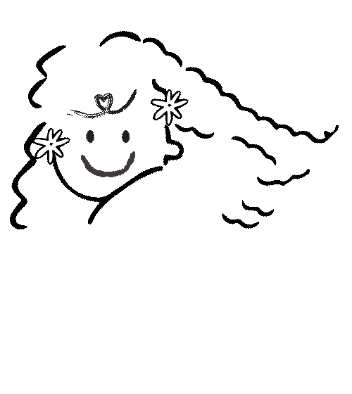 윙크하는 캐릭터