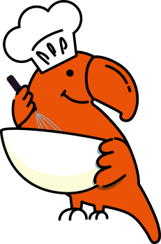 서울앵무새 제빵사 캐릭터