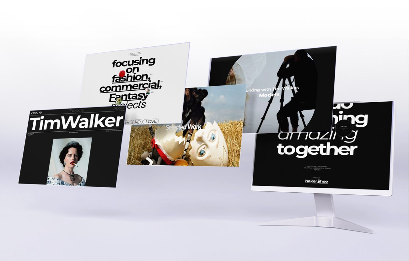 팀워커 웹사이트 모습