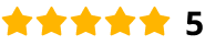 노랑색 별 다섯개 평점5점